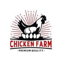 chicken-farm-logo-template-vector